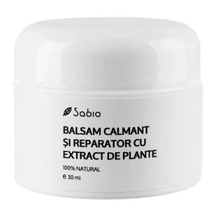 Baume apaisant et réparateur aux extraits de plantes, 30 ml, Sabio