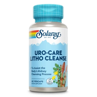 Uro-Care Litho Cleanse Solaray, 60 capsules, Secom