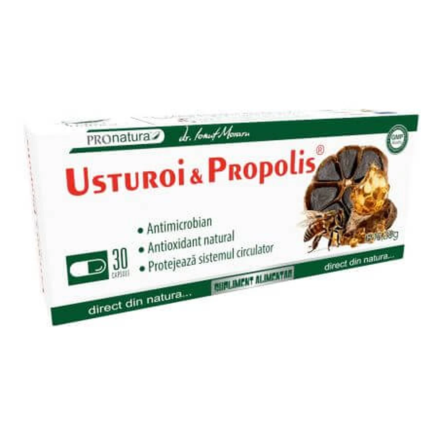 Ail et Propolis, 30 gélules, Pro Natura