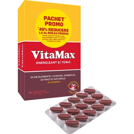 Vitamax, 15+15 Kapseln, Perrigo