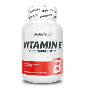 Vitamina E, 100 cápsulas blandas, BioTech USA