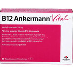 Vitamine B12 Ankermann Vital, 50 comprimés, Worwag Pharma