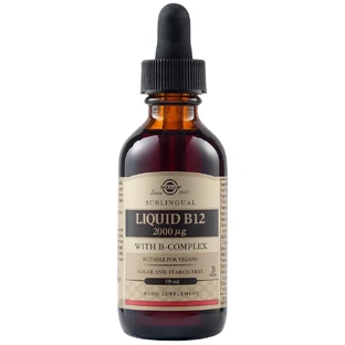 Vitamin B12 flüssig sublingual 2000 mcg, 59 ml, Solgar