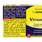 Vitamine C Forte, 400 mg, 120 capsules, Herbagetica