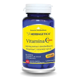 Vitamine C Forte 400 mg, 60 capsules, Herbagetica