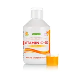 Vitamin C Liquid 1000 Mg + Vitamin D3 + Zinc, 500ml, Swedish Nutra