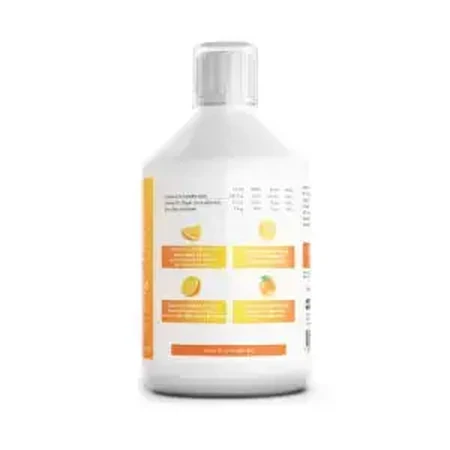 Vitamin C Liquid 1000 Mg + Vitamin D3 + Zinc, 500ml, Swedish Nutra