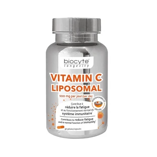 Vitamin C Lipozomal 500 mg, 30 Kapseln, Biocyte