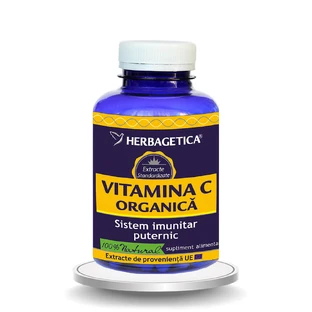 Biologische vitamine C, 120 capsules, Herbagetica