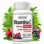 Premium Vitamin C with pomegranate, bioflavonoids and resveratrol 1000 mg, 30 capsules, Zenyth Premium Vitamin C with pomegranate, bioflavonoids and resveratrol 1000 mg, 30 capsules, Zenyth