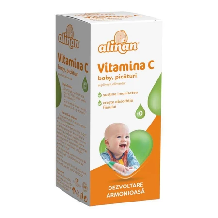 Alinan Vitamin C Tropfen für Babys, 20 ml, Fitterman Pharma