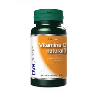 Vitamina D Naturala Premium, 60 cápsulas, DVR Pharm