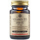 Vitamin D3 chewable tablet 1000 IU, 100 tablets, Solgar