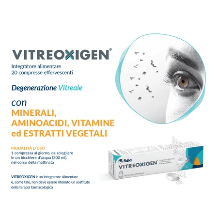 Vitreoxigen, 20 tablets, Fidia