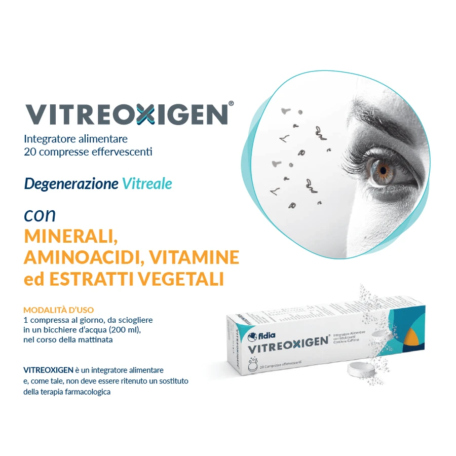 Vitreoxigen, 20 tablets, Fidia