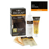 Nutricolor Permanent Hair Colour, Dark Brown 3.0, 140 ml, Biokap
