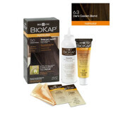 Nutricolor Permanent Hair Colour, Dark Golden Blond 6.3, 140 ml, Biokap