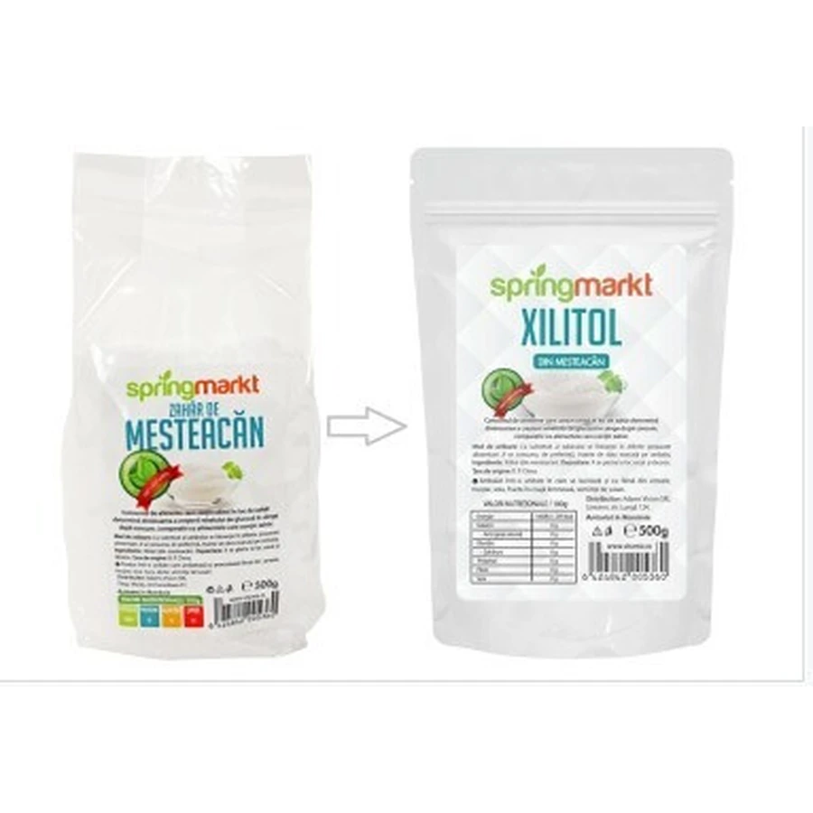 Mesteacan sugar, 500 g, Spring Markt