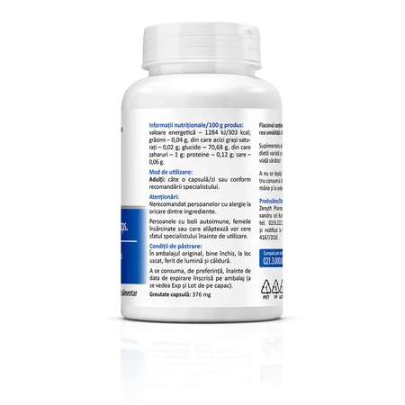 Zinc 25 zinksulfaat 25 mg/cps, 90 capsules, Zenyth