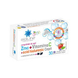 Zinco con vitamina C e acido ialuronico per bambini, 30 compresse da succhiare, Helcor