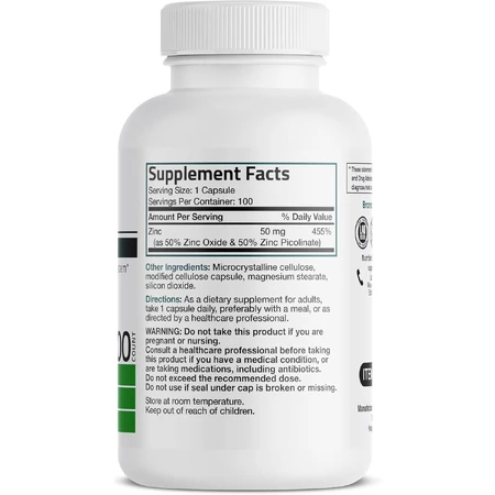Zinkpicolinat 30 mg, 100 Tabletten, Bronson Laboratories