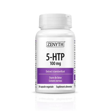 5-HTP, 100 mg, 30 cápsulas, Zenyth