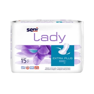 Extra Plus daily pads, 15 pieces, Seni Lady
