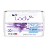 Daily pads Slim Normal, 20 pieces, Lady Breasts