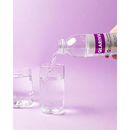 Agua empobrecida en deuterio Qlarivia 25 ppm, 500 ml, Mecro System
