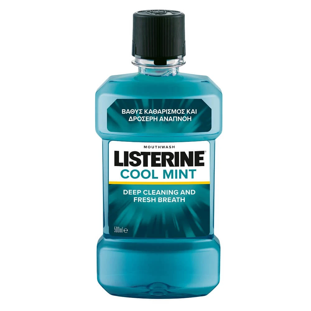 Cool Mint Mouthwash, 500 ml, Listerine