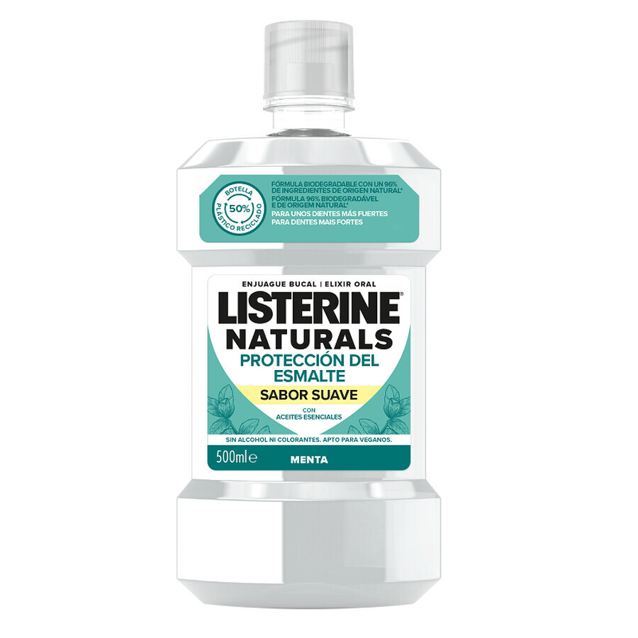 Natur Enamel colutorio, 500 ml, Listerine