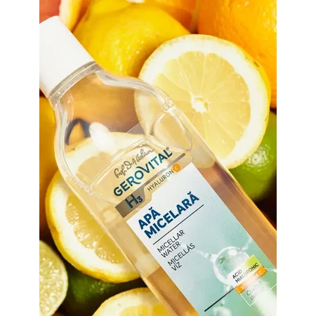 Gerovital H3 Hyaluron Agua micelar, 400 ml
