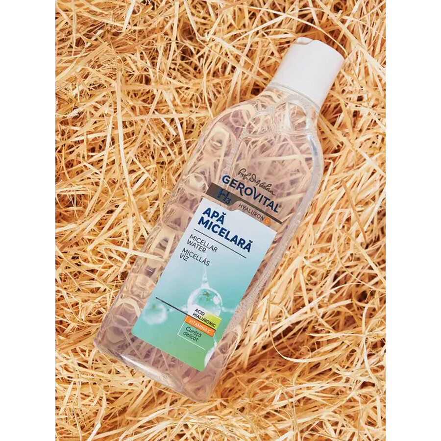 Georovital H3 Hyaluron micellar water, 400 ml, Farmec