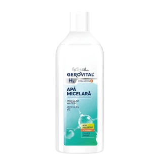 Gerovital H3 Hyaluron Agua micelar, 400 ml