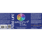 ARGENTUM+ special edition 77 ppm, ionic colloidal silver, 480 ml, Pure Life ARGENTUM+ special edition 77 ppm, ionic colloidal silver, 480 ml, Pure Life