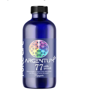 ARGENTUM+ Sonderausgabe 77ppm, ionisches kolloidales Silber, 120ml, Pure Life