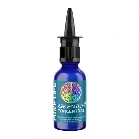 Plata iónica coloidal Argentum+ 30, 30 ml, Pure Life