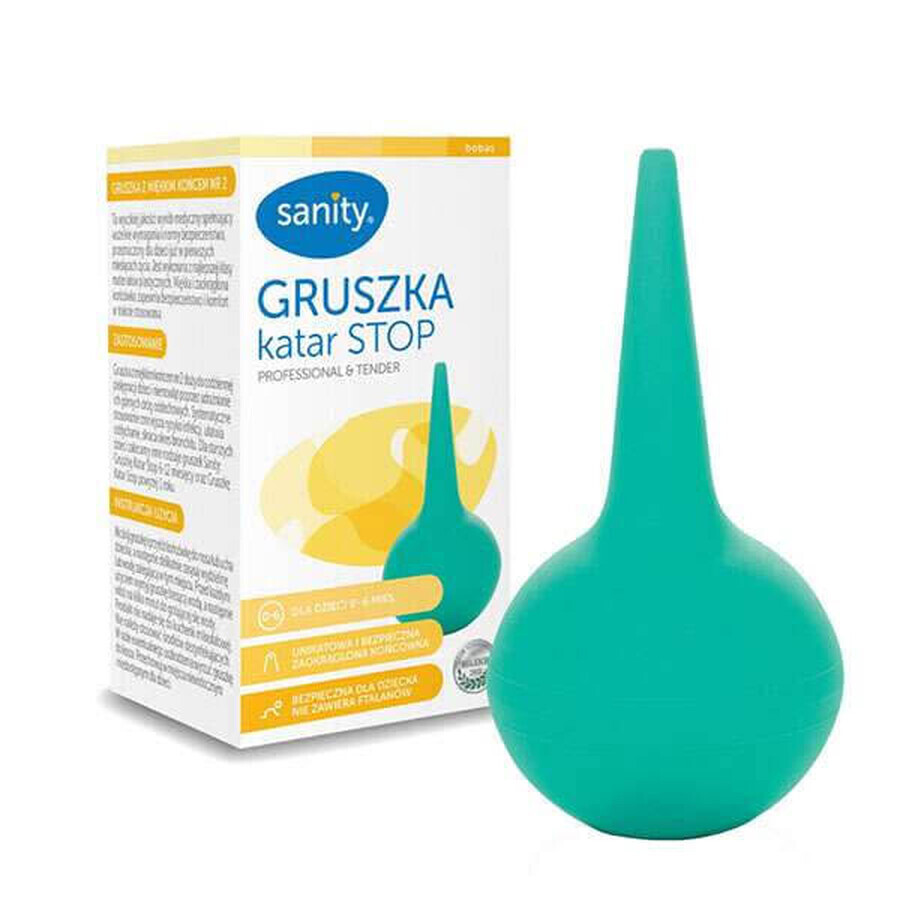 Buy Sanity Catarrh Stop, pearl for children 0-6 months, no. 2, with soft tip Sanity Catarrh Stop, pearl for children 0-6 months, no. 2, with soft tip