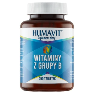 Vitamines Humavit du groupe B, 250 comprimés