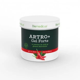 Arthro+ Gel fuerte con extracto de guindilla y garra del diablo, 250 ml, Biomedicus