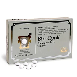 Zinktabletten mit Bio-Zusätzen  30 Stück