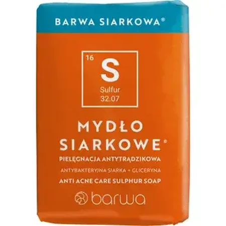 Barwa zeep met zwavel, anti-acne verzorging, 100 g
