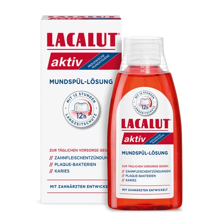 Lacalut Aktiv, mondwater, 300 ml BESCHADIGDE VERPAKKING