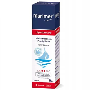 Marimer, zeewater, hypertone spray, 100 ml