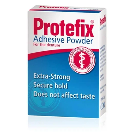 Protefix, powder for fixing dentures, extra strong, neutral taste, 50 g