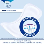 Tena Lady, compresas especiales, Super, 30 unidades