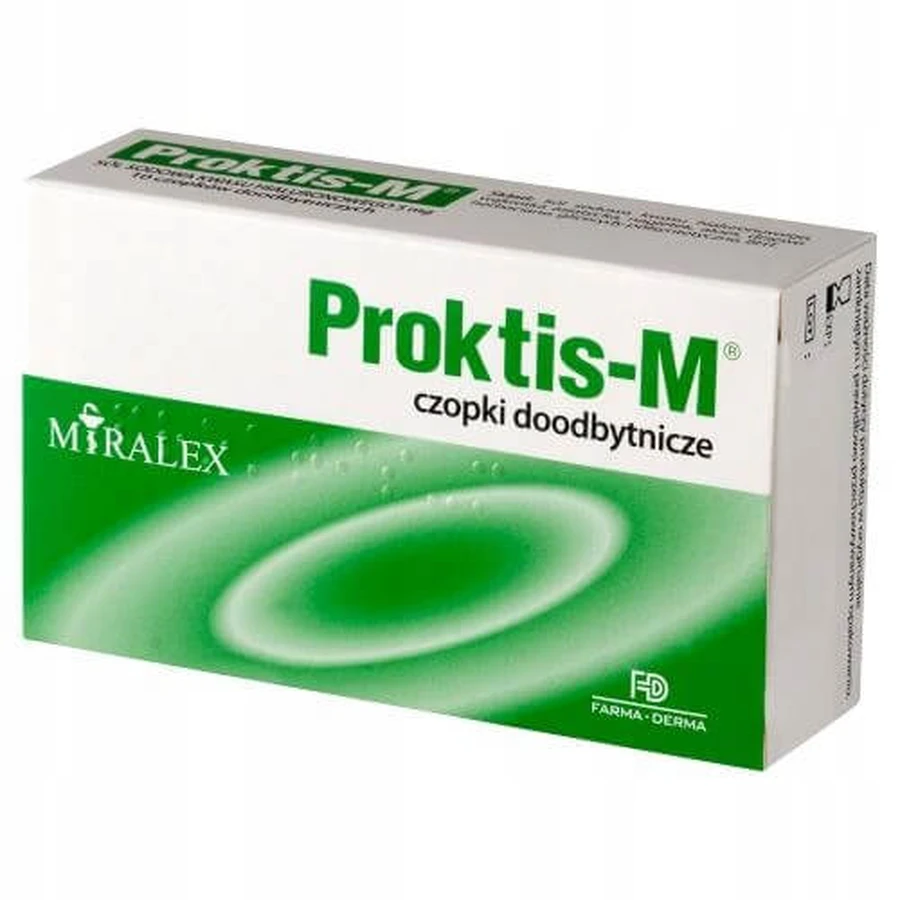 Proktis-M, 10 Rektale Zäpfchen
