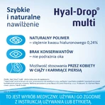 Hyal-Drop Multi, hydraterende oogdruppels, 10 ml