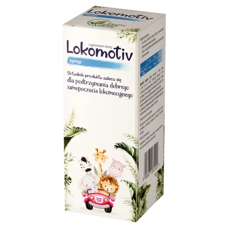 Lokomotiv, syrup for children over 3 years old, licorice flavor, 130 ml