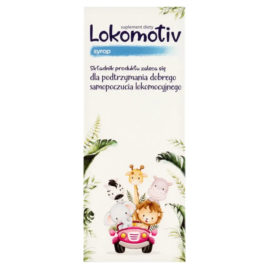 Lokomotiv, syrup for children over 3 years old, licorice flavor, 130 ml